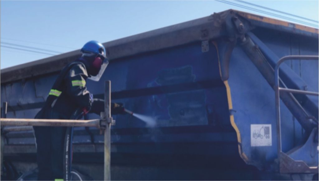 Sandblasting Africa Sandblast